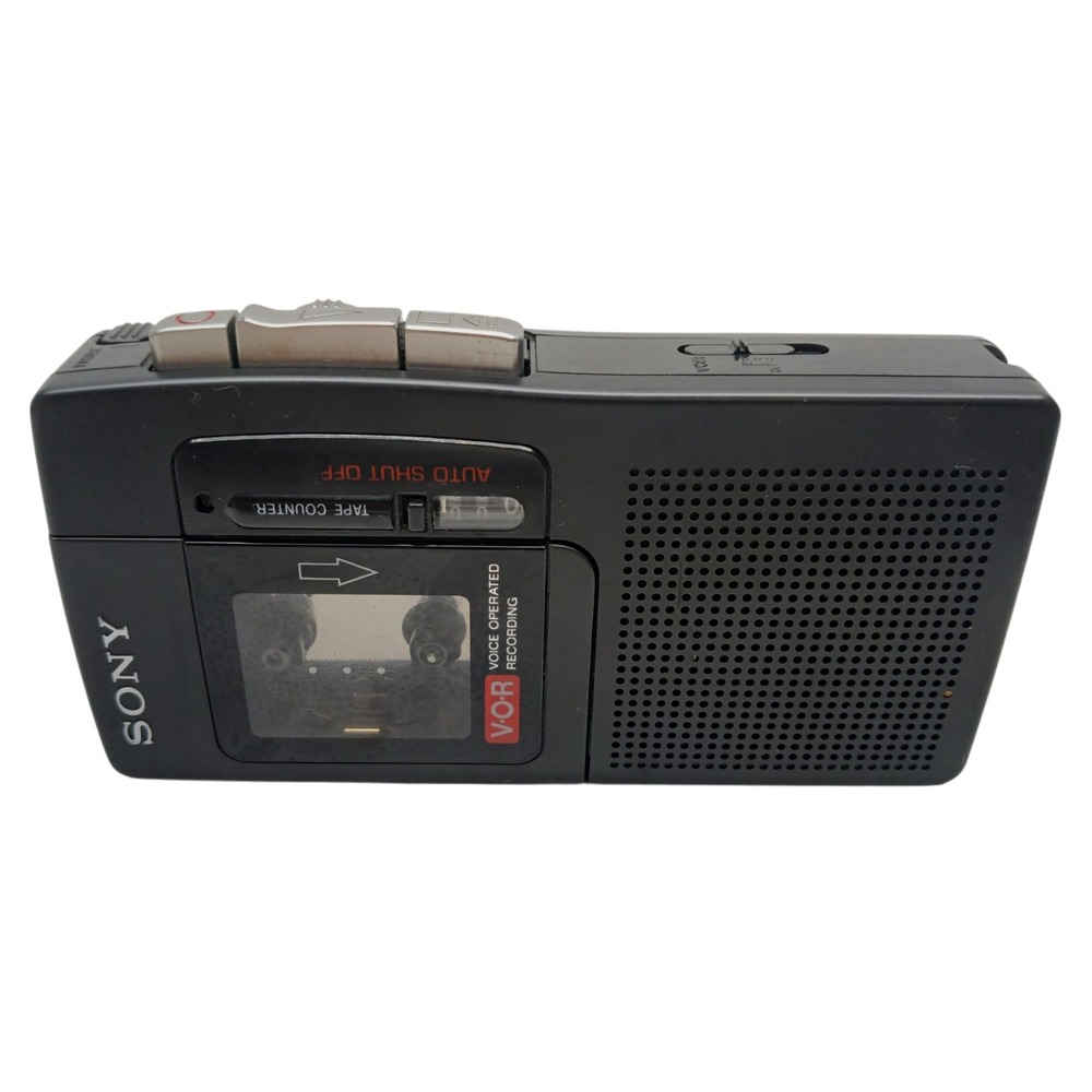 Sony M-550V Pressman Microcassette Recorder + Voice Controlled Recording; Tested